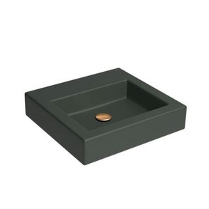 Cuba De Apoio Kale Green 43x43CM Deca