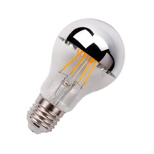 Lâmpada Bulbo Cromado Âmbar 4W E27 Bivolt Luminatti