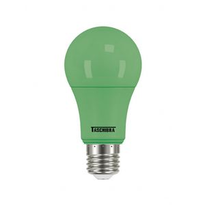 Lâmpada Led TKL Color Verde E27 5W Taschibra