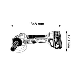 Esmerilhadeira Angular 5" GWS 180-LI 18V Bosch