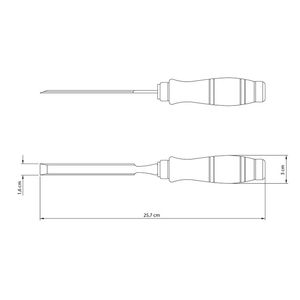 Formao 5/8 Chanfr 43330/104