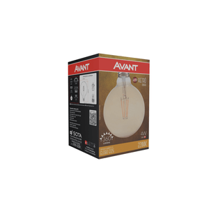 Lâmpada Led Globo Retrô E27 4W 2200K G125 Bivolt Avant