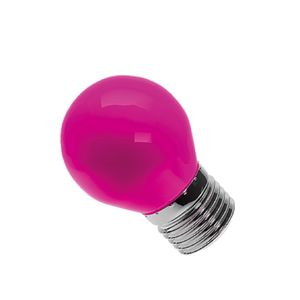 Lâmpada Led Bolinha Rosa E27 6W Bivolt Luminatti