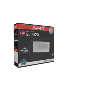 Refletor Led Slim 20W 6500K Bivolt Avant