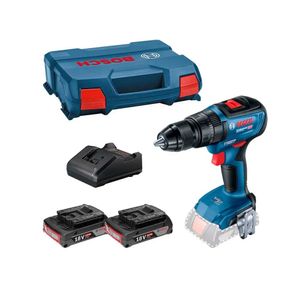 Parafusadeira Furadeira De Impacto GSB 18V Com Acessórios Bosch