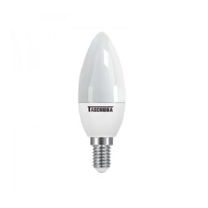 Lâmpada Vela Leitosa Com Adptador E14 3W 2700K Taschibra