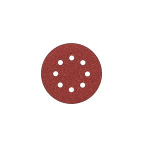 Disco De Lixa Aderente Com Furos 125 mm Grão 80 Fertak