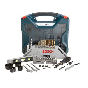 Kit De Acessórios X-Line Titânio 100 Peças Bosch