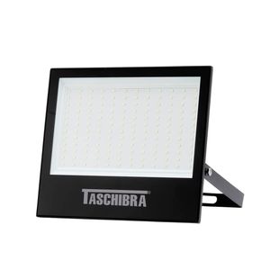 Refletor Led Slim 150W 6500K Preto Taschibra
