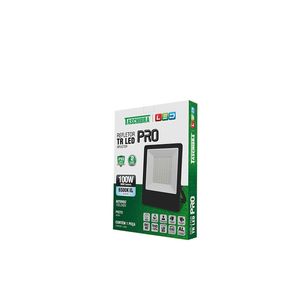Refletor Led Pro 100W 6500K Preto Taschibra