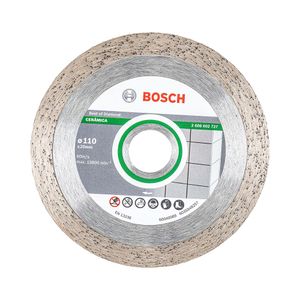 Disco Diamantado Liso Best for Ceramic 110x20x1,6x10 Mm Bosch
