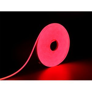 Fita Led Neon 8W/M 120L/M Vermelho 5M IP65 12V Taschibra