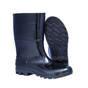 Bota PVC Cano Médio Sem Forro Branca Nº 44 Par Kadesh