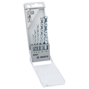 Broca CYL-1 Para Concreto 4-5-6-8-10 Mm Com 5 unidades Bosch