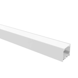 Perfil Sobrepor Para Fita Led 24 Mm 2 Metros Branco Taschibra