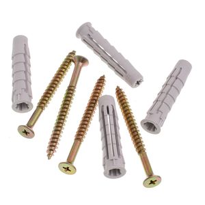 Parafuso Philips Cabeça Chata Com Bucha de 10 Mm 4 Unidades Bemfixa