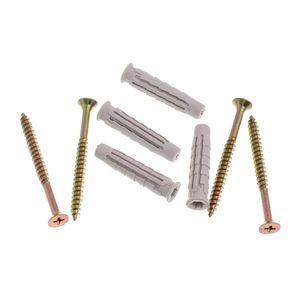 Parafuso Philips Cabeça Chata Com Bucha de 8 Mm 4 Unidades Bemfixa
