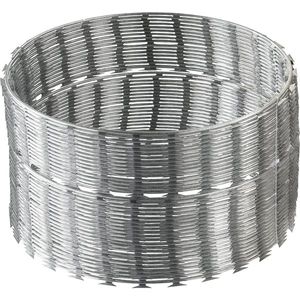 Arame Cerca Concertina Galvanizada BTO22 300 Mm 8 M Morlan (Preço/Rolo)
