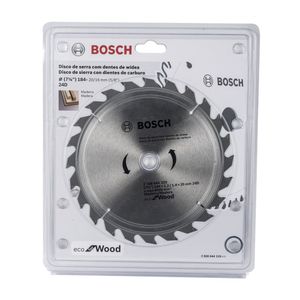 Disco de Serra Circular Ecoline ø184x20 Mm 24 Dentes Bosch