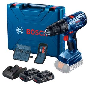 Parafusadeira/ Furadeira GSB 180-LI 18V Com 2 Baterias Com Maleta Bosch