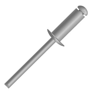 Rebite de Repuxo Polido 4,0x19 Mm Ciser