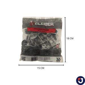 Prego Fixador Telha 18x30 mm 4 Mm 30 Unidades Cleiber