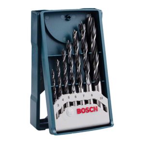 Jogo de Brocas para Madeira Mini X-Line 3,0-10,0 Mm com 7 unidades Bosch