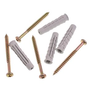 Parafuso Philips Cabeça Panela Com Bucha de 10 Mm 4 Unidades Bemfixa