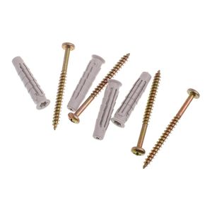 Parafuso Philips Cabeça Panela Com Bucha de 8 Mm 4 Unidades Bemfixa