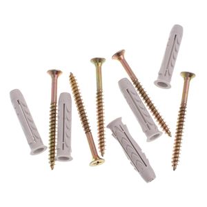 Bucha Shark 8 Mm Com Parafuso Phillips Cabeça Chata Bemfixa