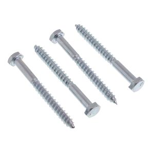 Parafuso Sextavado Rosca Soberba 3/16x50 Mm 4 Unidades Bemfixa