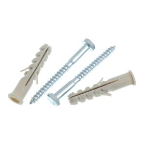 Parafuso Sextavado Rosca Soberba Com Bucha 10 Mm 2 Unidades Bemfixa