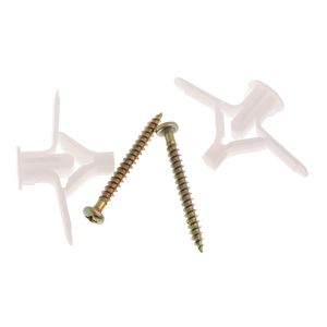 Parafuso 4,5x45 Mm com Bucha Frog 2 Unidades Bemfixa