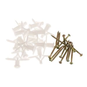 Parafuso 4,5x50 Mm Com Bucha Frog 15 Unidades Bemfixa