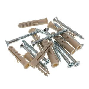 Parafuso Phillips Cabeça Chata Com Bucha Anel 6 Mm 10 Unidades Bemfixa