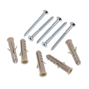 Parafuso Phillips Cabeça Chata Com Bucha Anel 8 Mm 5 Unidades Bemfixa