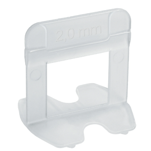 Espaçador Nivelador 2 Mm 50 Peças Cortag