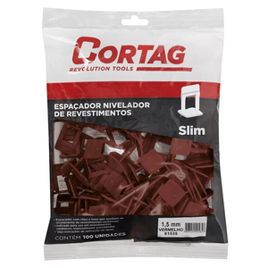 Espaçador Nivelador Slim 1,5 Mm Cortag
