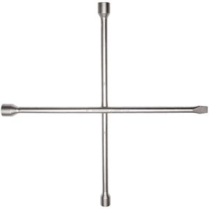 Chave de Roda Tipo Cruz com Corpo Forjado em Aço Especial 17x19x21 Mm com Espátula Tramontina