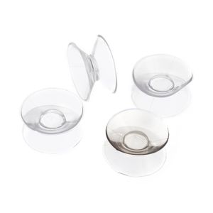Ventosa Dupla 30 Mm 4 Unidades Bemfixa