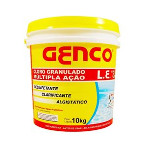 Cloro Granulado Multi Ação 10 Kg Genco