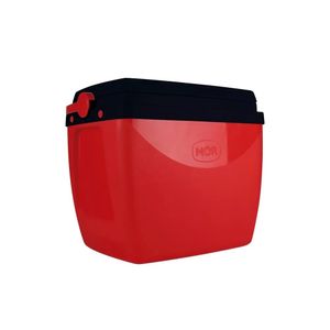 Caixa Térmica Cooler 18 Litros Vermelho e Preto Mor