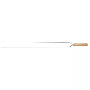 Espeto Para Churrasco Duplo 55 Cm Mor