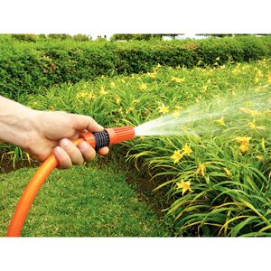 Esguicho em Plástico com Engate Rosqueado e Jato Regulável para Mangueira 1/2" Tramontina