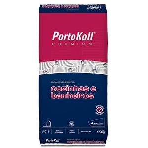 Argamassa Cozinhas E Banheiro 15 Kg Portokoll