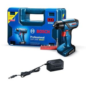Kit Parafusadeira Furadeira GSR1000 Smart 12V Bosch