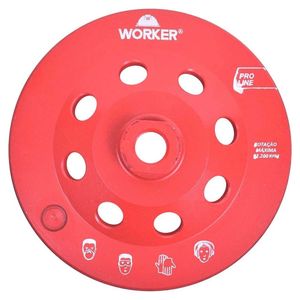 Rebolo Diamantado 115mm M14 Worker