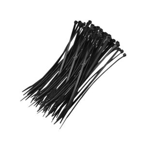 Abraçadeira Nylon Preta 100 Unidades 3,5x28 Mm Fertak