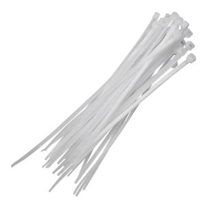 Abraçadeira Nylon 2,5x100 Mm Natural 20 Unidades Bemfixa