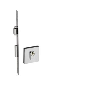 Fechadura Externa Rolete Quadrada 453-40R Cromada Pado